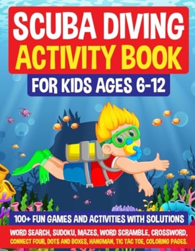 Scuba diving activity book for - scuba,